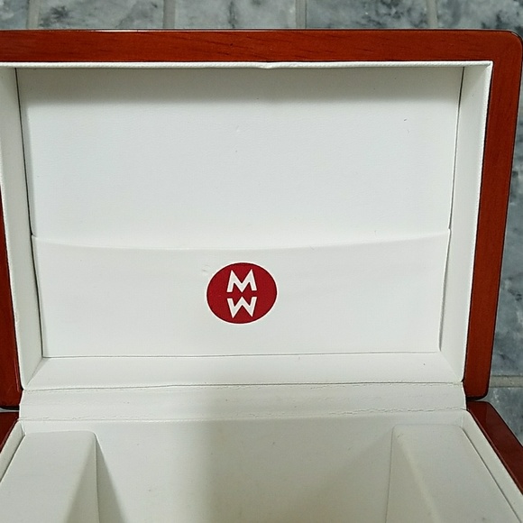 Michele Solid Shinny Wood Watch Box - Picture 4 of 6
